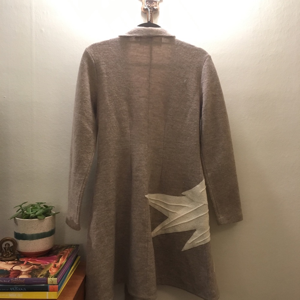 Swan wool sweater